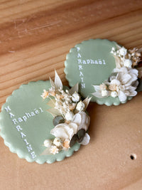 Magnet fleuri grand format