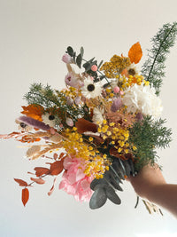Bouquet de fleurs séchées