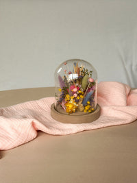 Cloche fleurie