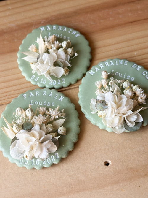 Magnet fleuri grand format