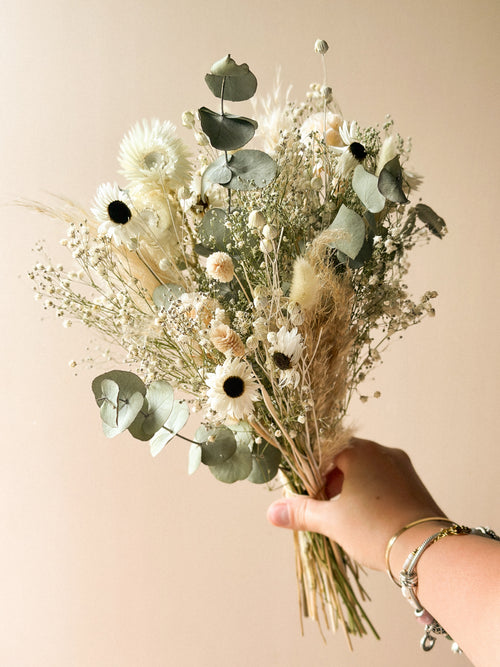 Bouquet de fleurs séchées « Brume »